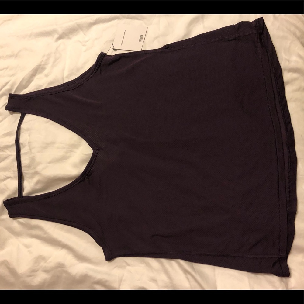Purple Victoria’s Secret body-wick tank